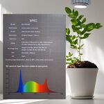 【君沛植物燈】PAR30 LED20W 高光效植物聚光燈 白色-調焦款(S91光譜), , large