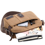 Troop London-HERITAGE 帆布筆記型電腦背包TRP0442, , large