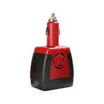 150W Car Socket Transformer 12V to 110V - USB 2.1 Black Border, , large