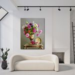 【御畫房】花開吉祥 國家一級畫師手繪油畫60&times;80cm(VF-155), , large