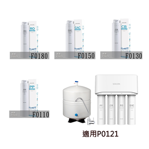 【KW廚房世界】櫻花牌 P0121 RO淨水器 專用濾心