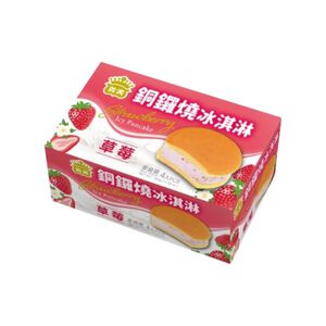 義美銅鑼燒冰淇淋草莓家庭號 