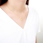 【Angel & Me】甜蜜 小蜜蜂 s925 純銀厚鍍24k純金項鍊 生日禮物, , large