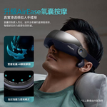 【Philips 飛利浦】溫感熱敷可視窗氣囊按壓眼部按摩儀 PPM3203E 藍牙音樂 Type-C充電 買就送CME-SK500, , large