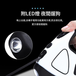 LED發光寵物自動伸縮牽引繩/黑色/5米, , large