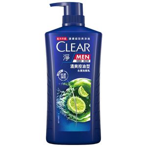 【Clear淨】男士去屑洗髮乳清爽控油型