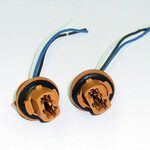 【PA LED】T20 7443 雙芯 / 7440 單芯 煞車燈 方向燈 倒車燈 燈座 加粗線組 18AWG 防水, , large