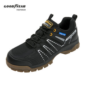 GOODYEAR男認證鋼頭鞋-黑27.5