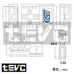 台灣 現貨 含稅 發票 120A C102 2P 安德森 接頭 連接器 電瓶 太陽能插座 大電流連接 電動車, , large