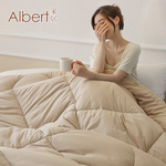 Albert家居《茶棕》台灣製 石墨烯遠紅外線可水洗冬被  180&times;210cm (抑菌被 暖被 石墨烯被), , large