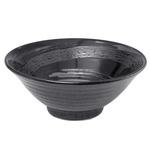 [豐名日本餐具] 5.8麵井 黑漩風 / H97-58NW, , large