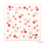 [瑪莎利亞]　日本製【濱文漾】純棉手帕/方巾－櫻花紛飛（3入組）, , large