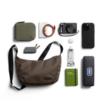 Bellroy Laneway Crescent Bag 2.5L 小型月亮包 側背包 斜背包 男包 女包 (自然岩灰）BOAA-RVR-238, , large