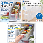 【HIYASU日安工坊】冰箱置物收納籃 深型, , large