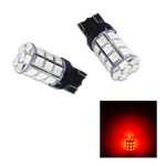 【PA LED】T20 雙芯 7443 30晶 90晶體 SMD LED 煞車燈 後霧燈 倒車燈 方向燈 六色可選, , large