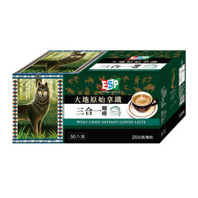 西雅圖ESP大地原始拿鐵三合一 20g x50