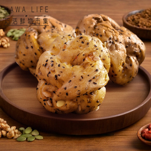 [KAWA巧活]手工堅果雜糧饅頭(440g)