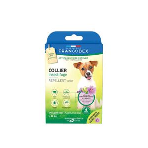 【PawHomie】法國法典Francodex 新綠野防水驅蟲頸圈 -小型犬