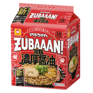 東洋水產背脂濃厚醬油風味拉麵3入