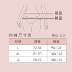 【Clany可蘭霓】 MIT親膚高腰透氣95%棉質 L-2XL內褲 清甜粉 2195-31, , large