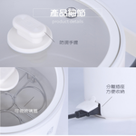【晶工 Jinkon】1.3L多功能料理電碗-白色 JK-618-W, , large