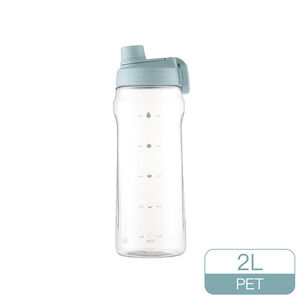 樂扣大容量提環冷水壺2.0L-藍