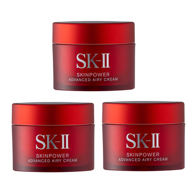 (免運)【SK-II】致臻肌活能量活膚霜(輕盈版)15g 三入組 公司貨(效期2027/04)