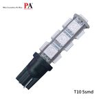 【PA LED】T10 黃光 13晶 小燈 方向燈 儀表燈 定位燈 室內燈 牌照燈 39晶體 SMD LED 耐熱底座, , large