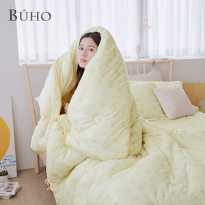 BUHO 韓系絲滑綿綿奶泡被2.1kg單人5x7尺輕奢雙色四季被-(多款任選)