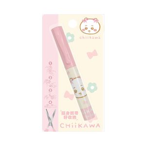 吉伊卡哇筆型隨身剪刀-粉