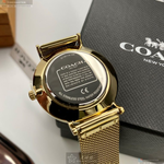 [星晴錶業]COACH手錶,34mm,CH00073白色錶面金色錶殼金色米蘭錶帶款, , large