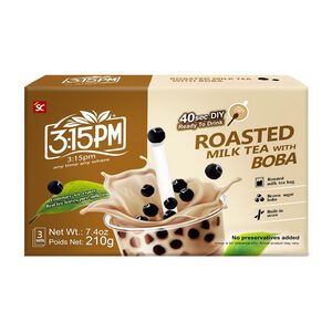 Roasted Milk Tea With Boba