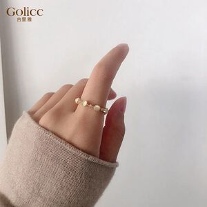 【Gulicc】古莉可 戒指  圓型猫眼石戒指