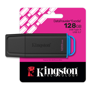 【Kingston】DataTraveler Exodia DTXG2 128G USB 3.2 Gen1 隨身碟 保護蓋 隨身碟