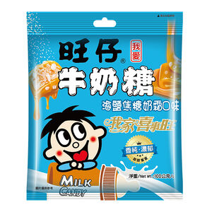 旺仔牛奶糖 海鹽焦糖奶霜口味