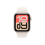 Apple Watch SE3 44mm 太空灰色鋁金屬錶殼 搭配 太空灰色運動錶帶 GPS 2025 (S/M)  _ 台灣公司貨 + 專用【錶貼＆錶背蓋】, , large