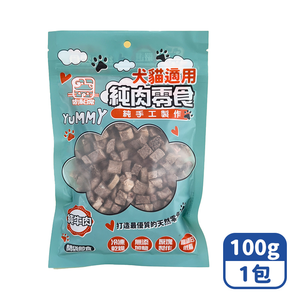 【咪咪購物】咕沛日常 寵物純肉零食凍乾 純牛肉 100gX1包