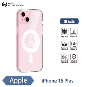【O-ONE】【軍功II防摔殼】O-ONE MAG APPLE iPhone 15+ 磁吸手機殼 抗撞防摔 保護殼