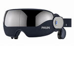 【Philips 飛利浦】溫感熱敷可視窗氣囊按壓眼部按摩儀 PPM3203E 藍牙音樂 Type-C充電 買就送CME-SK500, , large