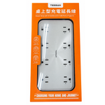 TESSAN CD紋延長線3P1開8插3USB1.8m, , large