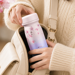 【虎米Hoomey】櫻花迷你口袋 保溫杯 316不鏽鋼 咖啡杯 輕量隨身杯 350ML(直飲口), , large