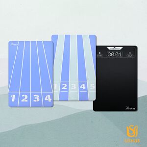 Cozy Run 超慢跑墊 3mm 單色跑道款(40x60cm)丨台灣製丨輕巧 止滑
