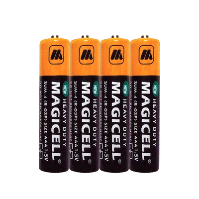 [寶旺旺] 無敵強MAGICELL 4號AAA 碳鋅電池60入 收縮包(1.5V) 整盒