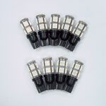 【PA LED】T10 9晶 27晶體 SMD LED 耐熱底座 小燈 方向燈 儀表燈 定位燈, , large