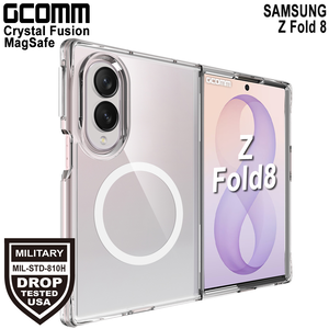 GCOMM 三星 Z Fold8 磁吸晶透防摔殼 Crystal Fusion MagSafe 兼容