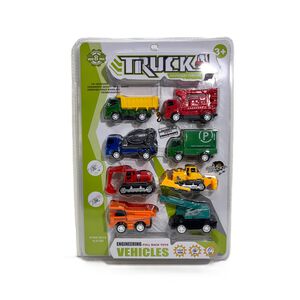 8入迴力工程車(隨機出貨)