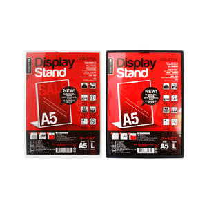 A5 L-Shaped Display Stand &ndash; Black