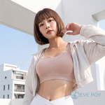 【伊柔 EVEROY】透氣無鋼圈防走光輕運動M-3XL內衣 W013-31 粉, , large