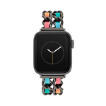 STEVE MADDEN Apple Watch 錶帶-虹彩雙鍊編織時尚錶帶(不含手錶）, , large