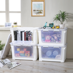 【真心良品】KEYWAY聯府  布拉格前取式整理附輪70L -4入組, , large